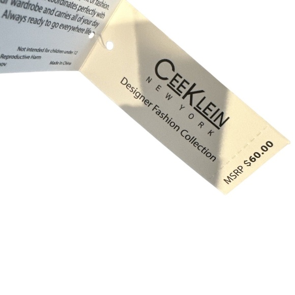 Cee Klein Handbag Bag Multiple Compartments Shoulder/Crossbody Strap Black - Picture 6 of 6